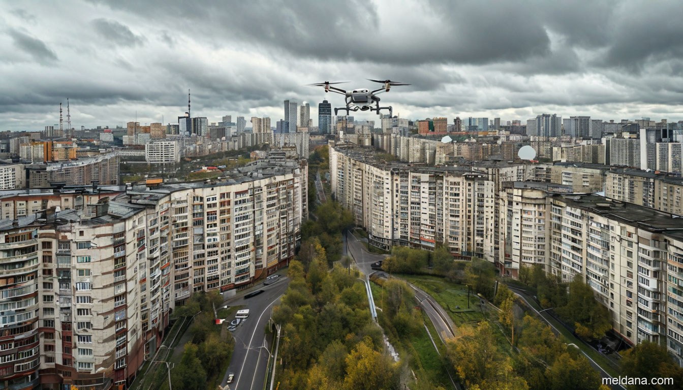 Пришла СМС «Беспилотная опасность» — что делать и как себя вести в Владимире